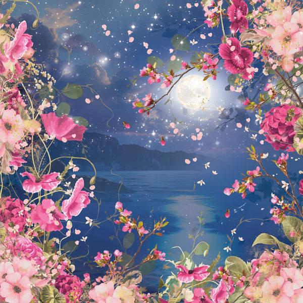 Lunar Blooms 12x12 Paper Pad | Nature's Garden