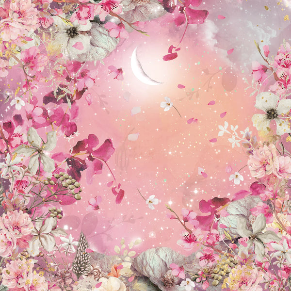 Lunar Blooms 12x12 Paper Pad | Nature's Garden