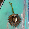 Sacred Heart Sun Rays 5" Ornament
