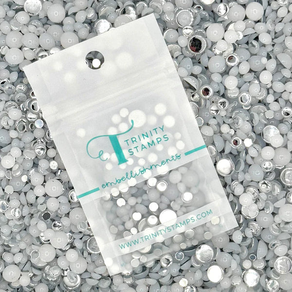 Frosted Glass Reflection Baubles