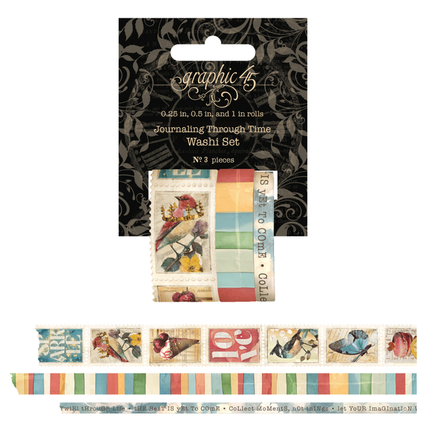 Journaling Through Time Washi Tape Set {preorder}