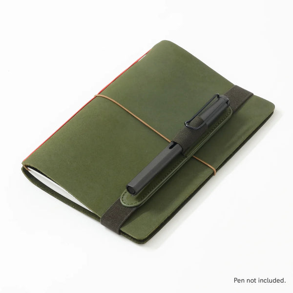 Green Explorer Refillable Leather Journal