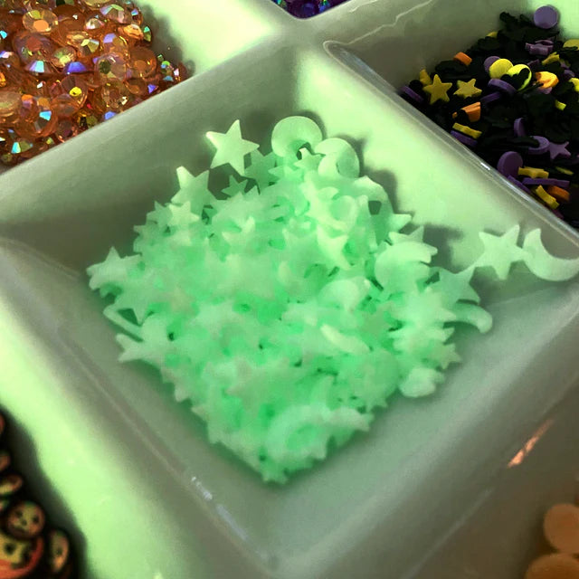 Glowing Sky Shaker Embellishments
