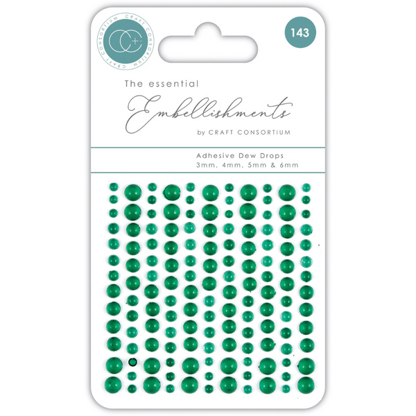 Green Essential Adhesive Dew Drops