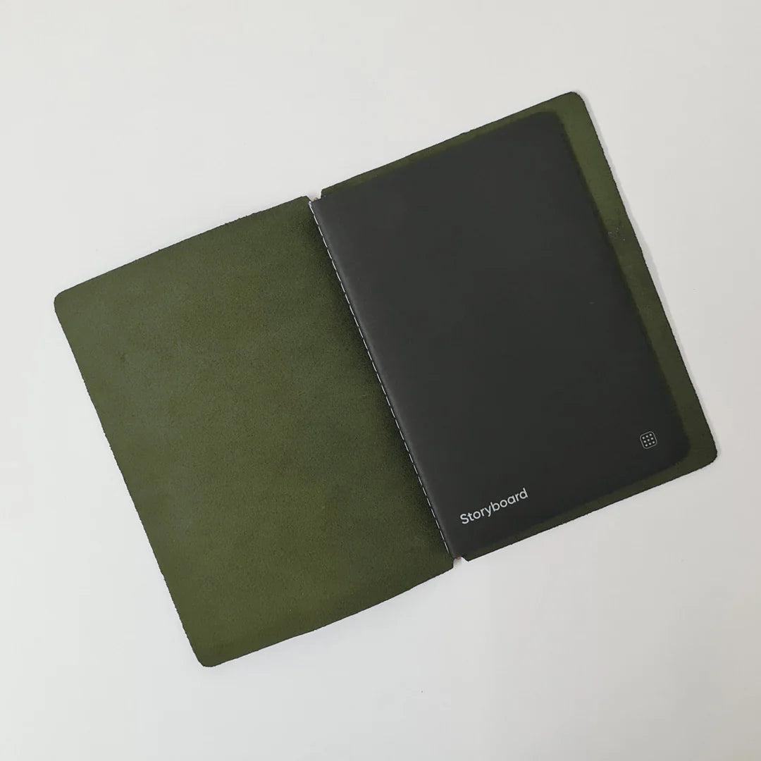 Green Explorer Refillable Leather Journal