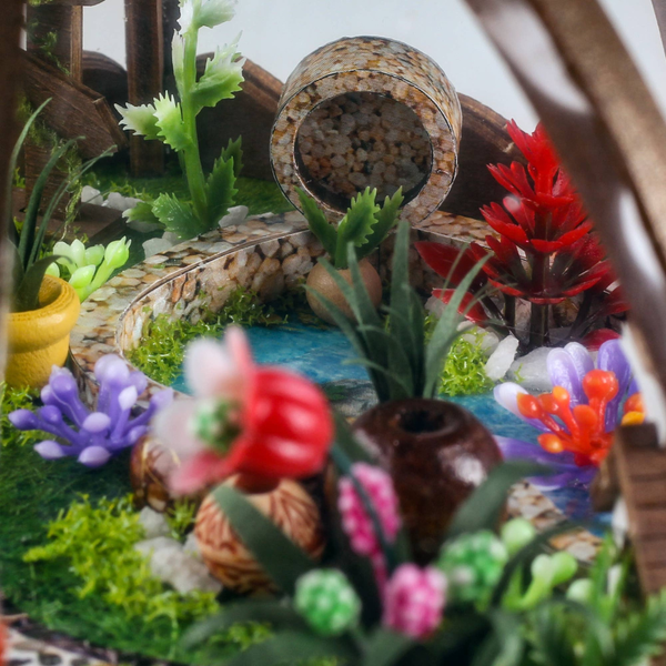 {coming soon!} Greenhouse Oasis Diorama Kit