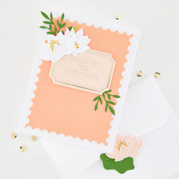 Lovely Labels Letterpress/Foil + Die Set
