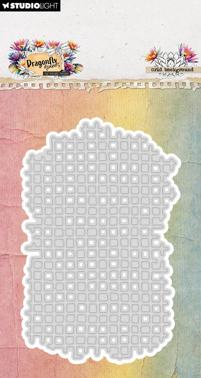 Grid Background Die Set | Dragonfly Dreams