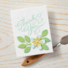 Hello & Thank You Letterpress + Foil Plates | Lovely Letterpress Collection
