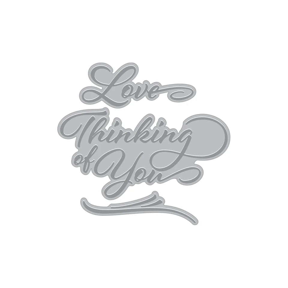 Love & Thinking of You Letterpress + Foil Plates | Lovely Letterpress Collection