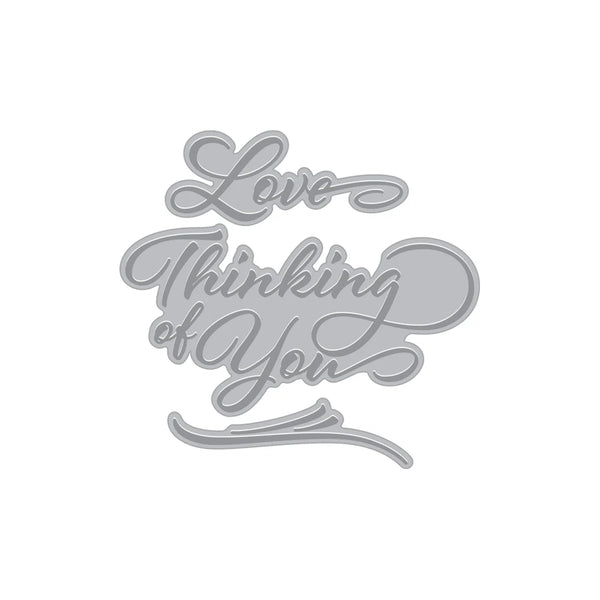 Love & Thinking of You Letterpress + Foil Plates | Lovely Letterpress Collection