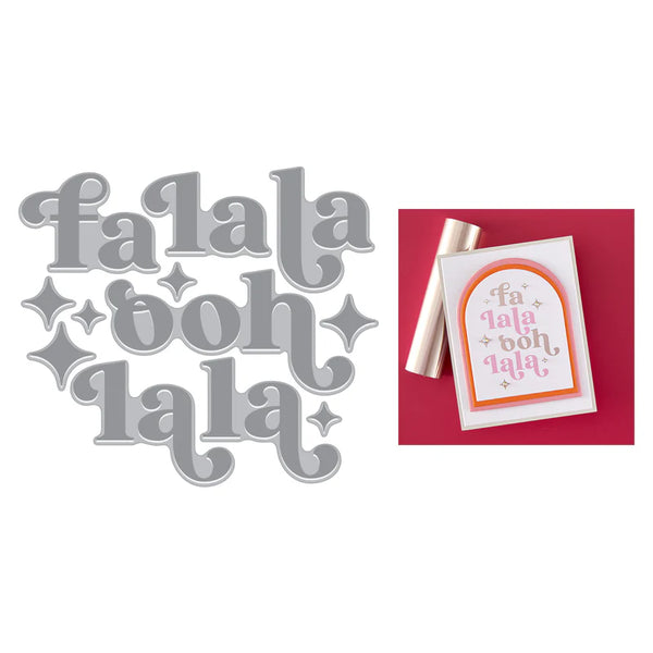 Fa La La BetterPress + Foil Set | Very Merry Collection