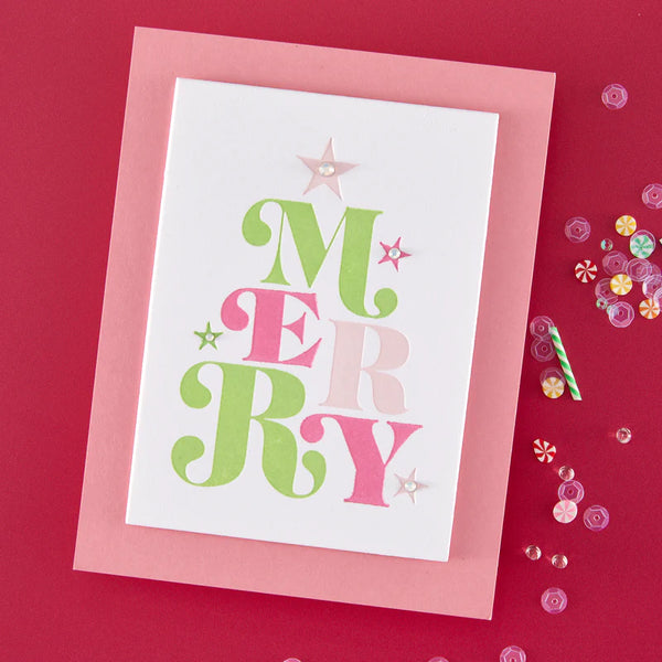 Merry BetterPress + Foil Set | Very Merry Collection