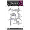 Best Gift Ever Gift Boxes Die + Stencil + Press Plate Bundle
