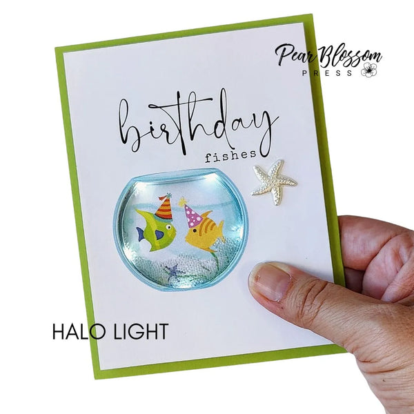 Halo Light Combo LED Interactive Elements for Cardmaking