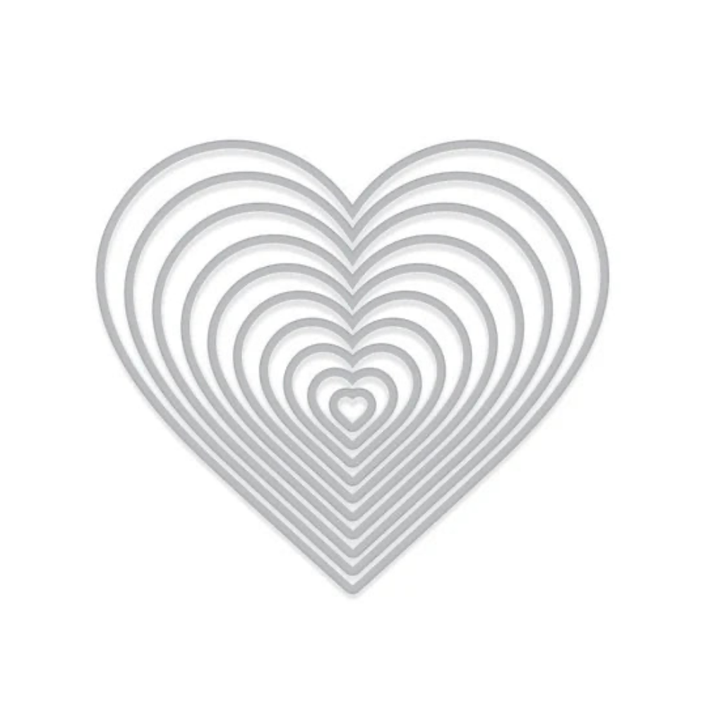 Heart Infinity Nesting Dies