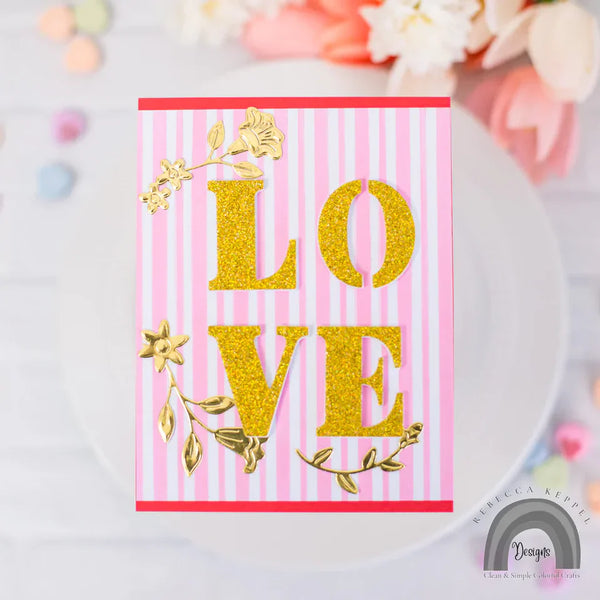 Love and Florals Die Sets