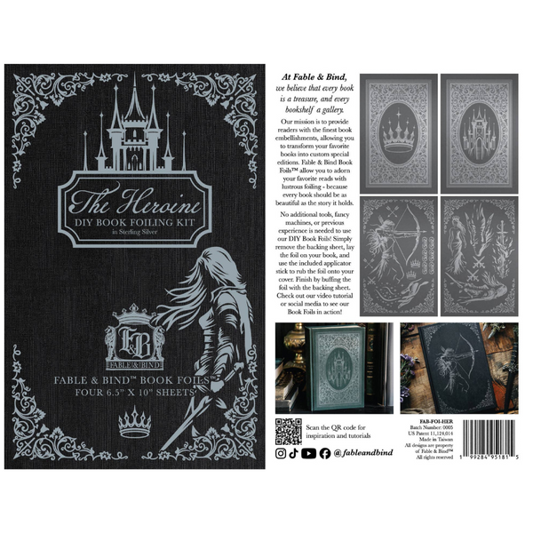 The Heroine Book Foil