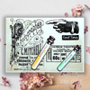 Hodge Podge 6x8 Clear Stamp Set {retired} | Taylor Made Journals