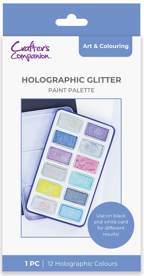 Holographic Glitter Watercolor Palette