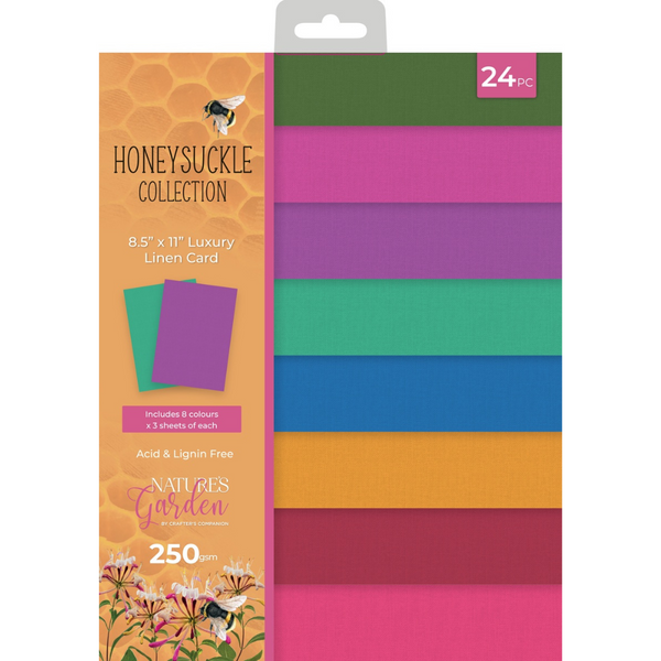 Honeysuckle 8.5x11 Linen Paper Pad {Nature's Garden}