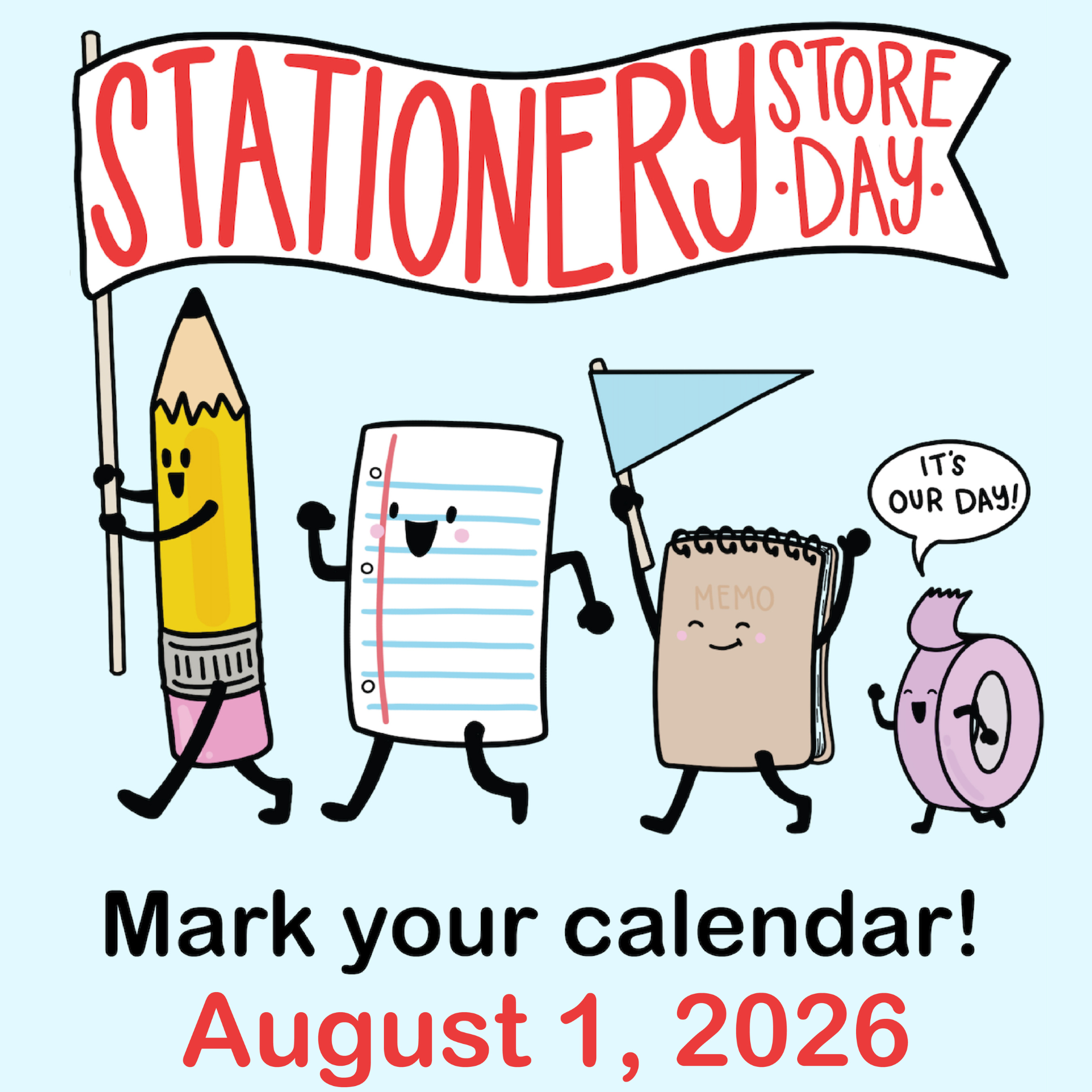 {past event} 08/01: Stationery Store Day 2026