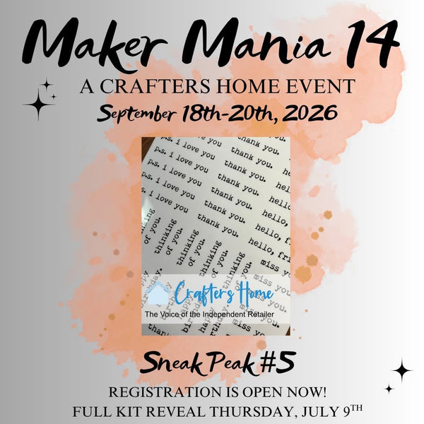 09/18-09/20: Maker Mania 14 | Vintage Treasures {Virtual + Kit}