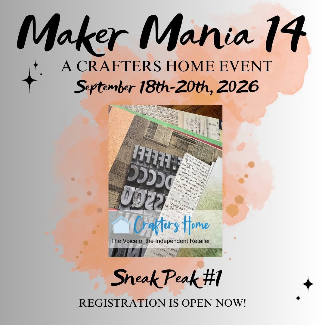 09/18-09/20: Maker Mania 14 | Vintage Treasures {Virtual + Kit}