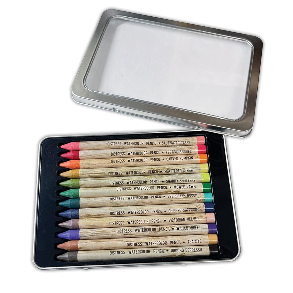 Distress Watercolor Pencils {Set 4}