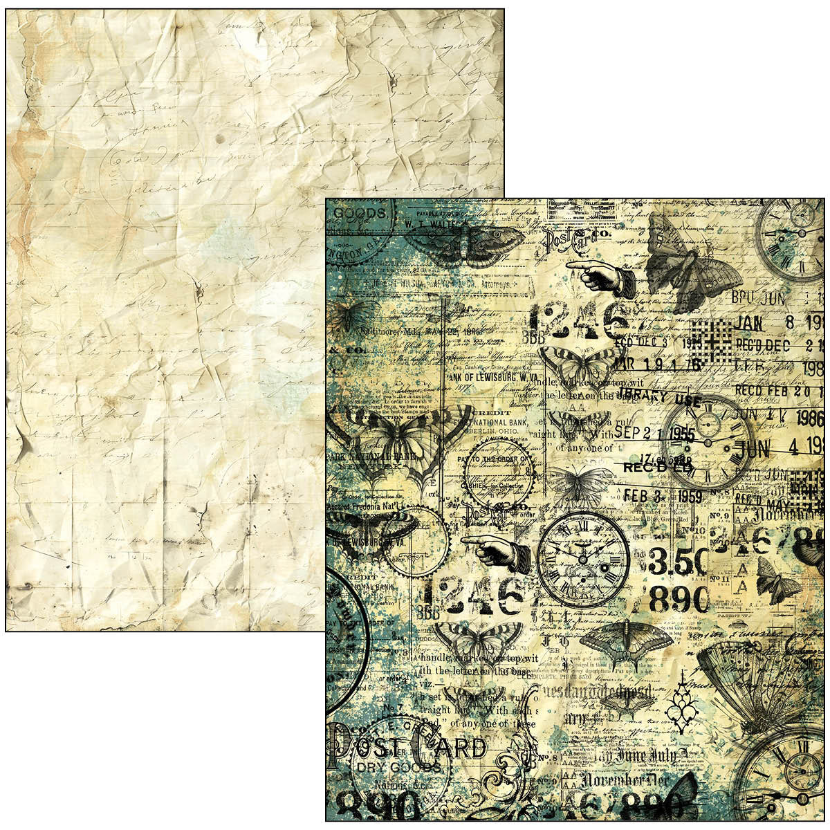 Time Capsule A4 Maxi Mixed Media Book