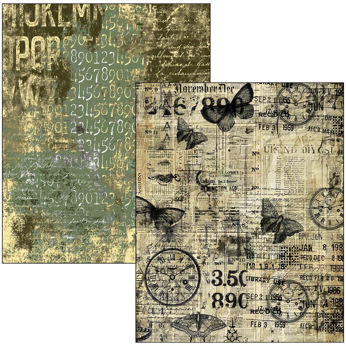 Time Capsule A4 Maxi Mixed Media Book