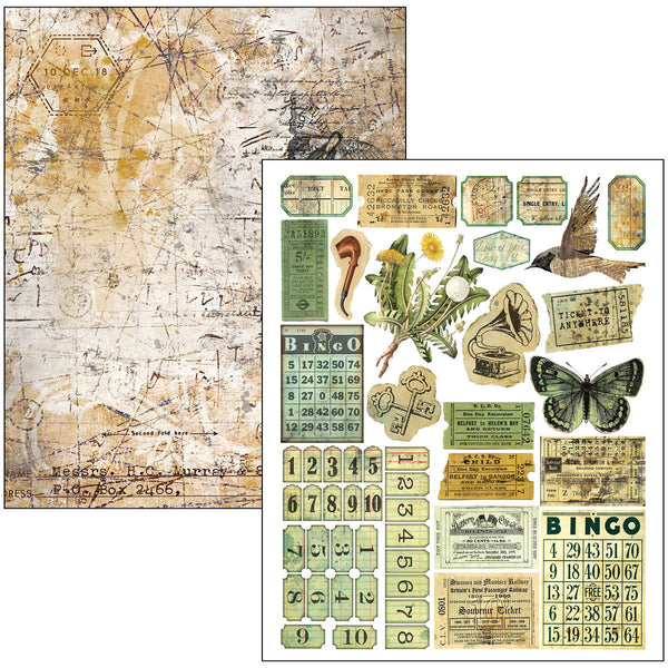 Time Capsule A4 Maxi Mixed Media Book