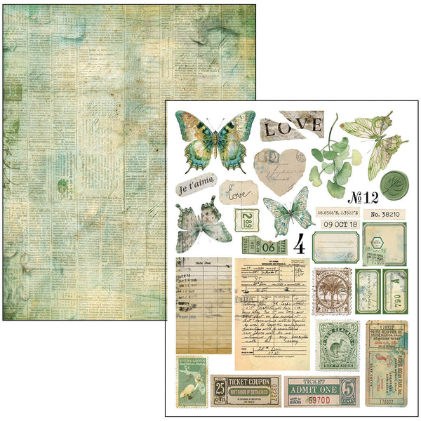Time Capsule A4 Maxi Mixed Media Book