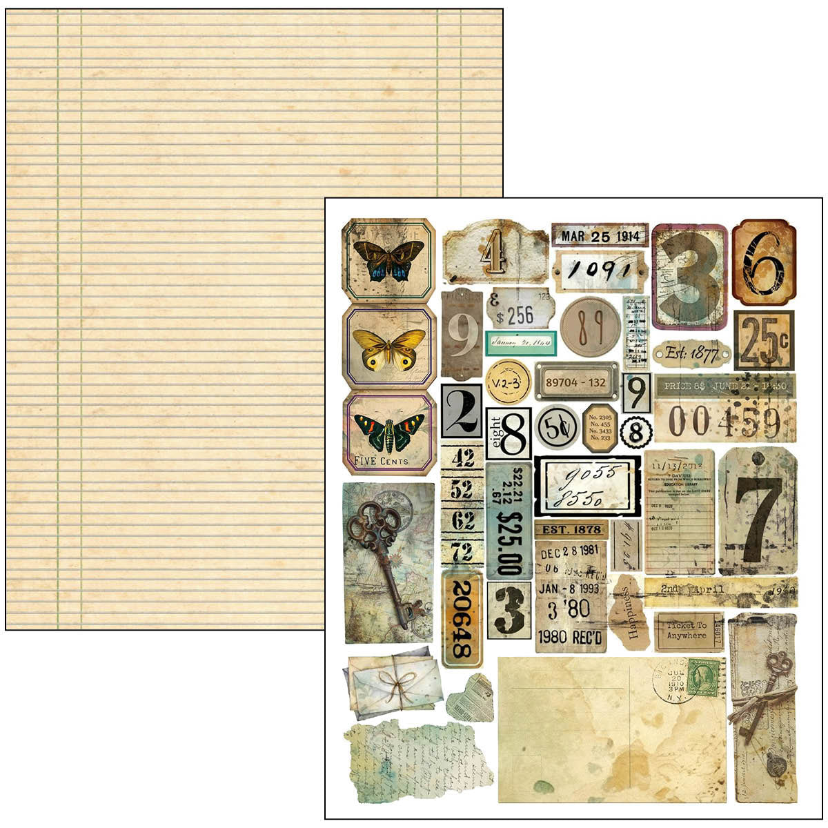 Time Capsule A4 Maxi Mixed Media Book