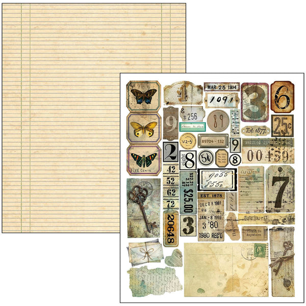 Time Capsule A4 Maxi Mixed Media Book