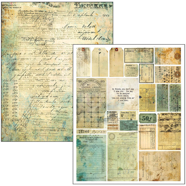 Time Capsule A4 Maxi Mixed Media Book