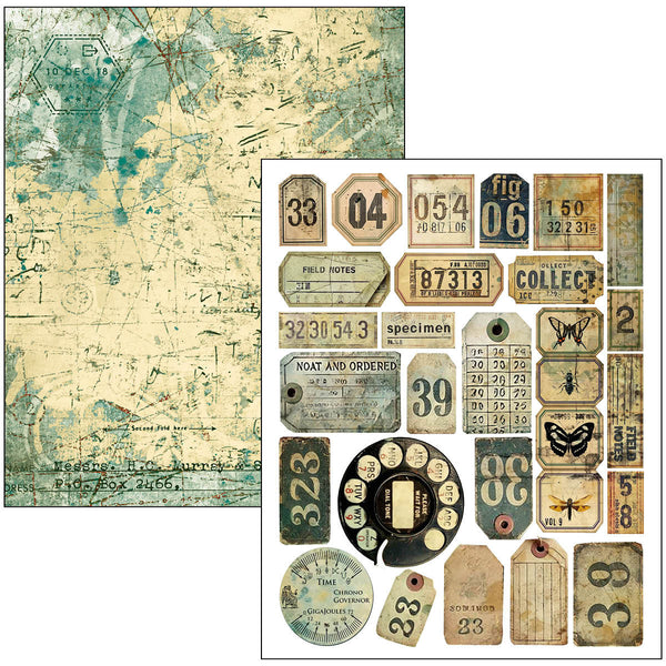 Time Capsule A4 Maxi Mixed Media Book