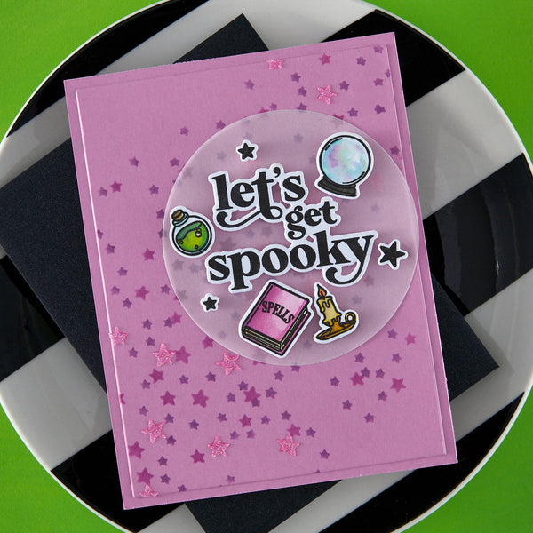 Season’s Creepings Stamp + Cut Set | Hocus Pocus