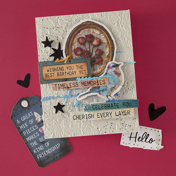 Beautifully Imperfect Die Cut Sentiments