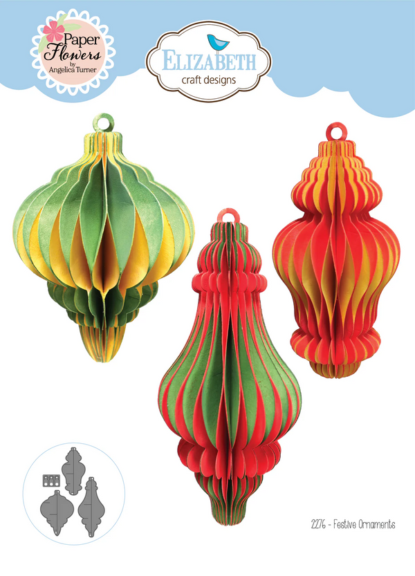 Festive Ornaments Die Set | Paper Flowers Collection