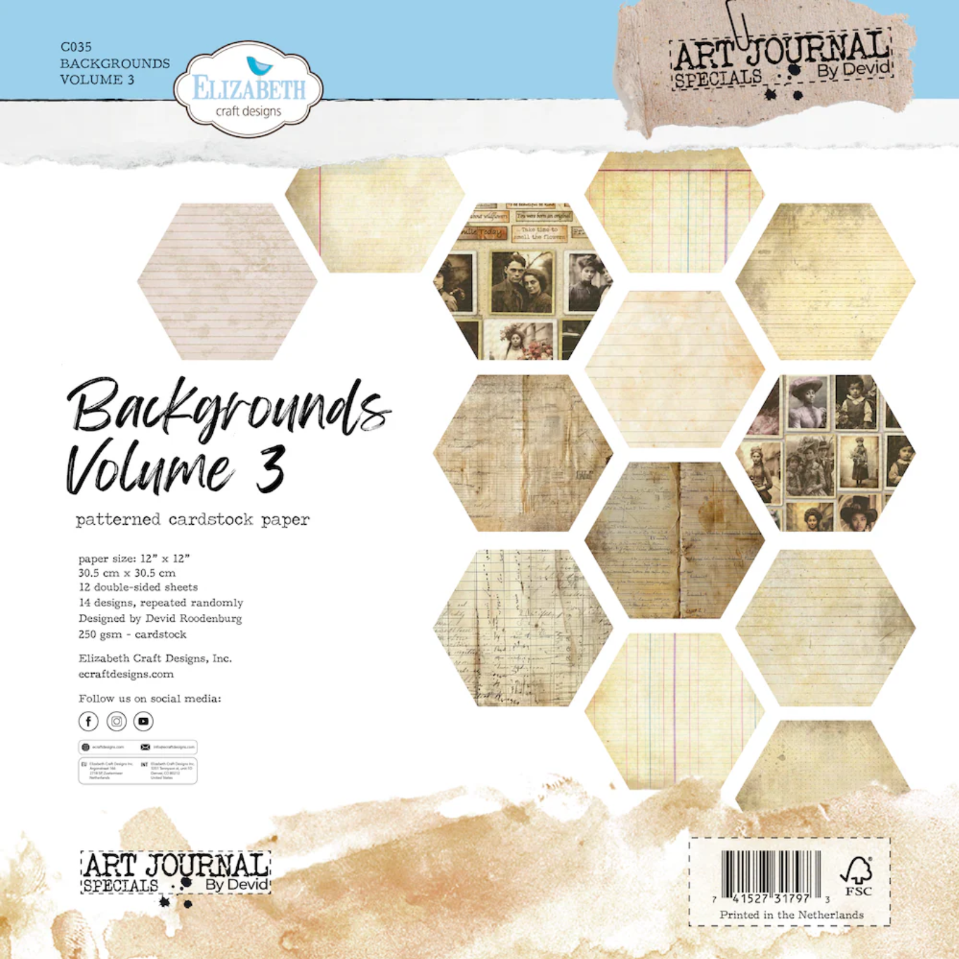 Backgrounds Vol. 3 | Art Journal Specials