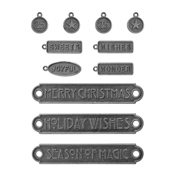 Word Plaques + Tags {Christmas 2025} | idea-ology