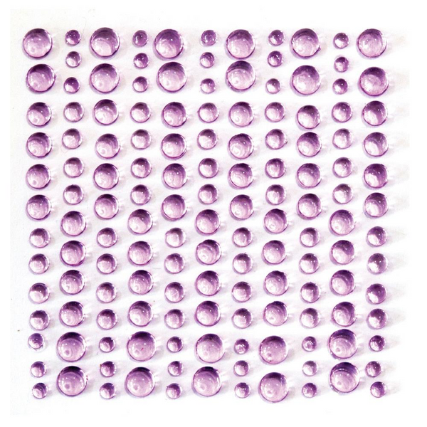 Lilac Adhesive Dew Drops