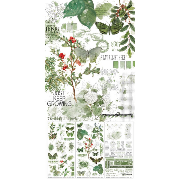 Willow Rub-On Transfer Set | Color Swatch