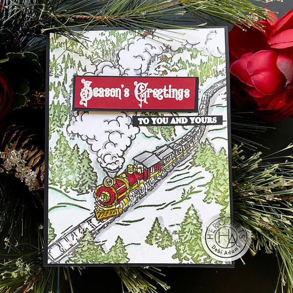 Victorian Christmas Messages Stamps