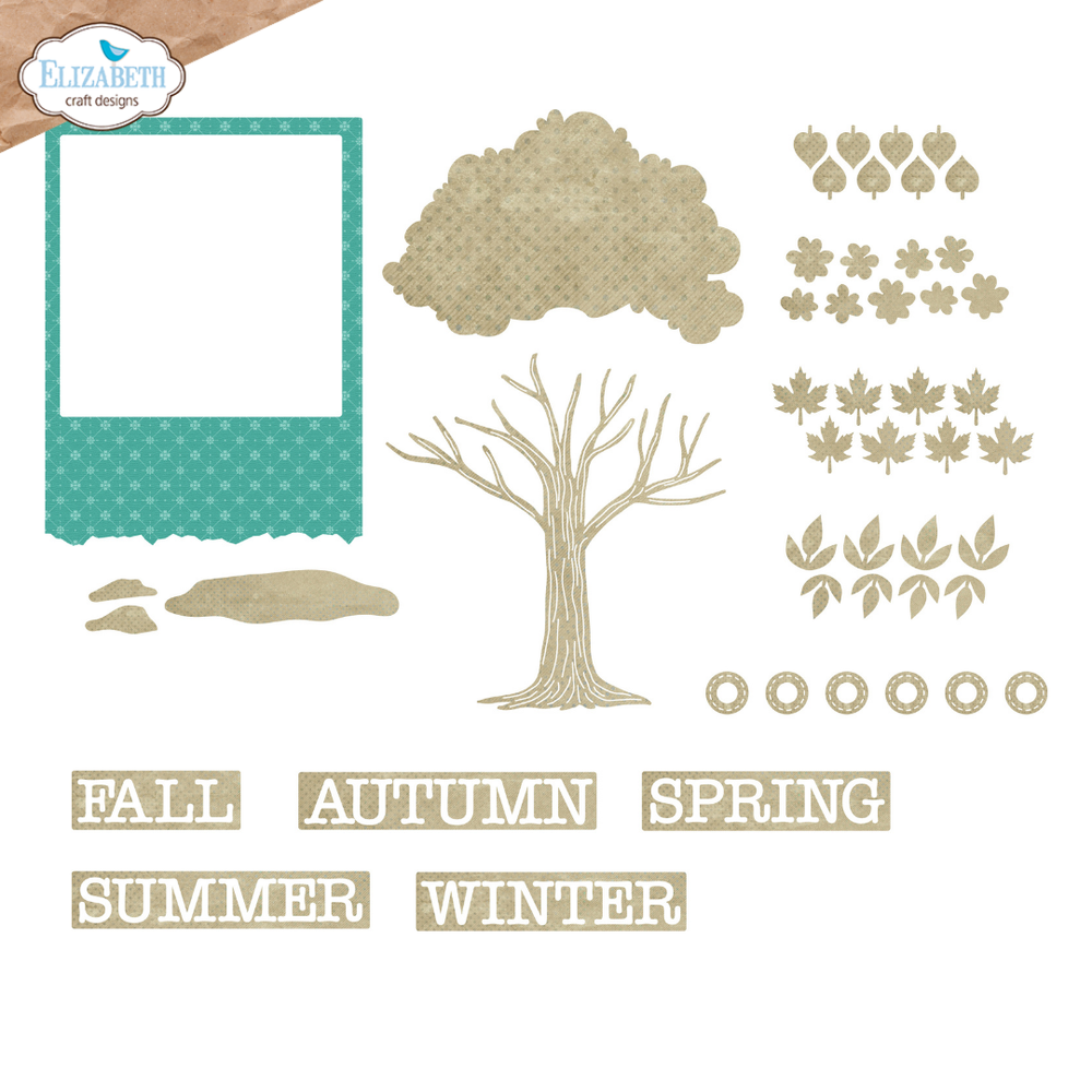 Seasonal Trees Die Set | Delightful Discovery {preorder}