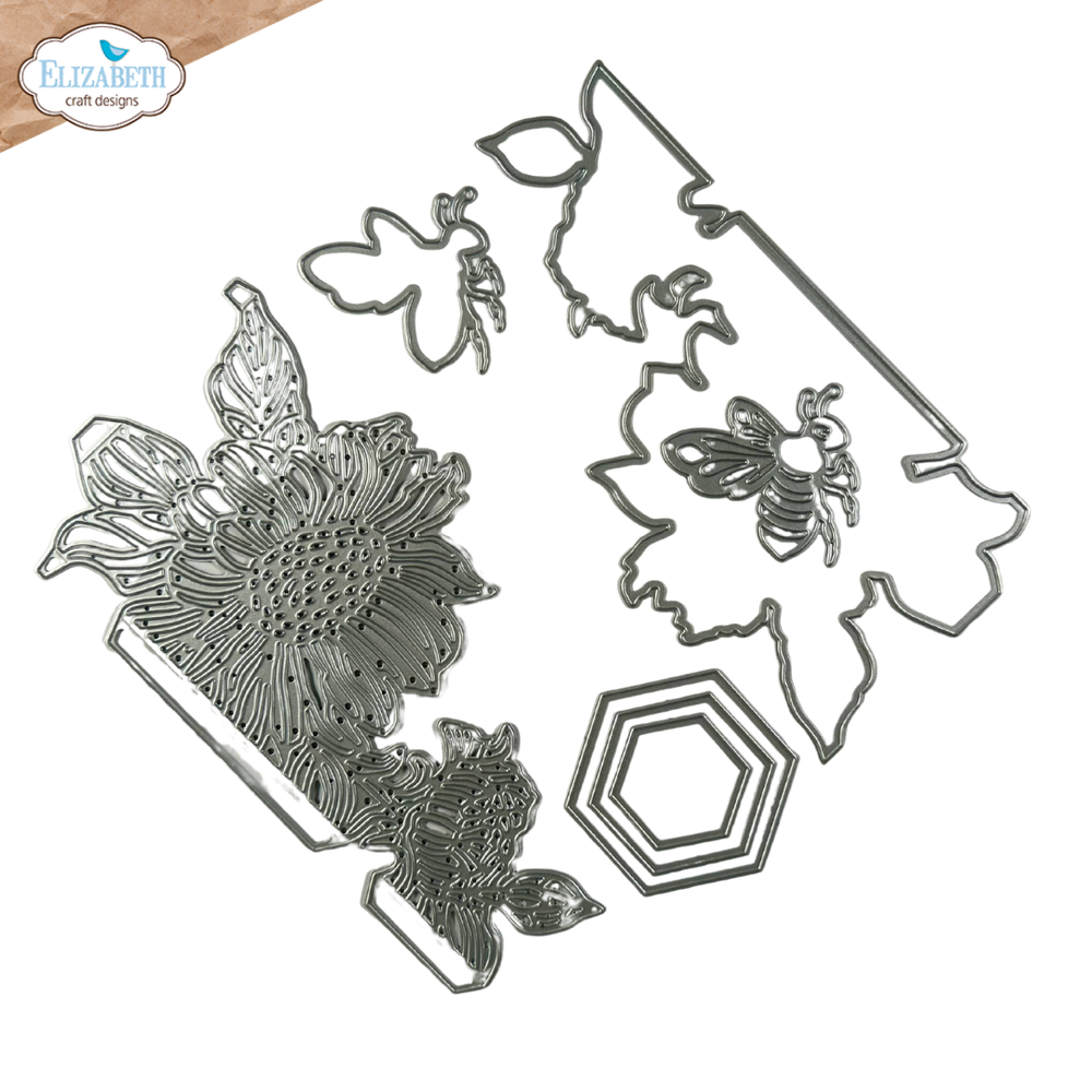 Bee and Flower Accents Die Set | Delightful Discovery {preorder}