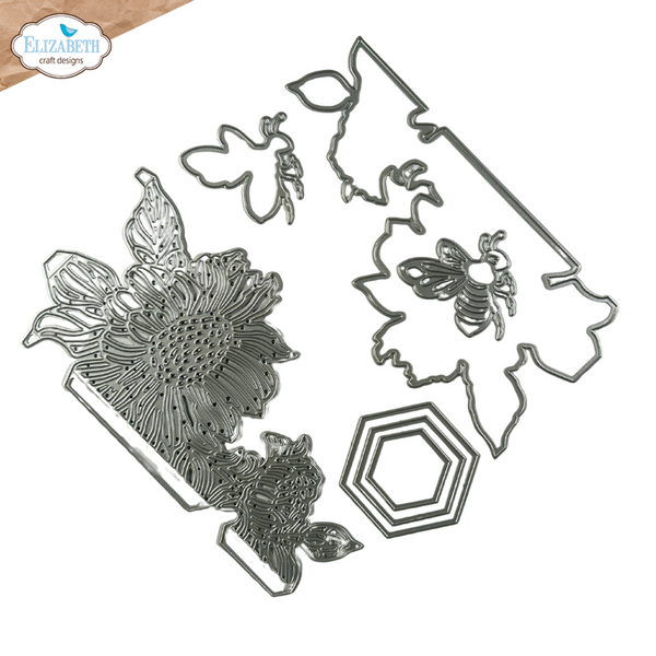 Bee and Flower Accents Die Set | Delightful Discovery {preorder}