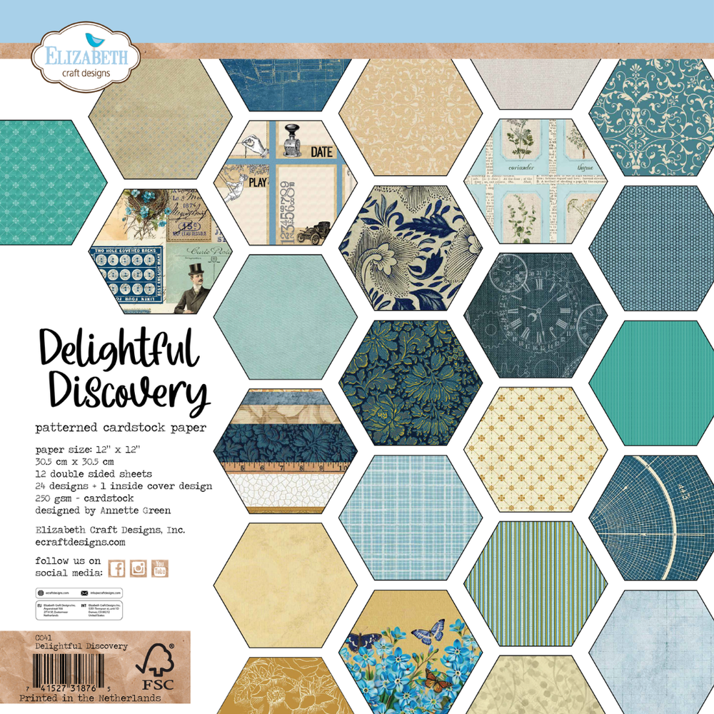 Delightful Discovery 12x12 Paper Pack {preorder}