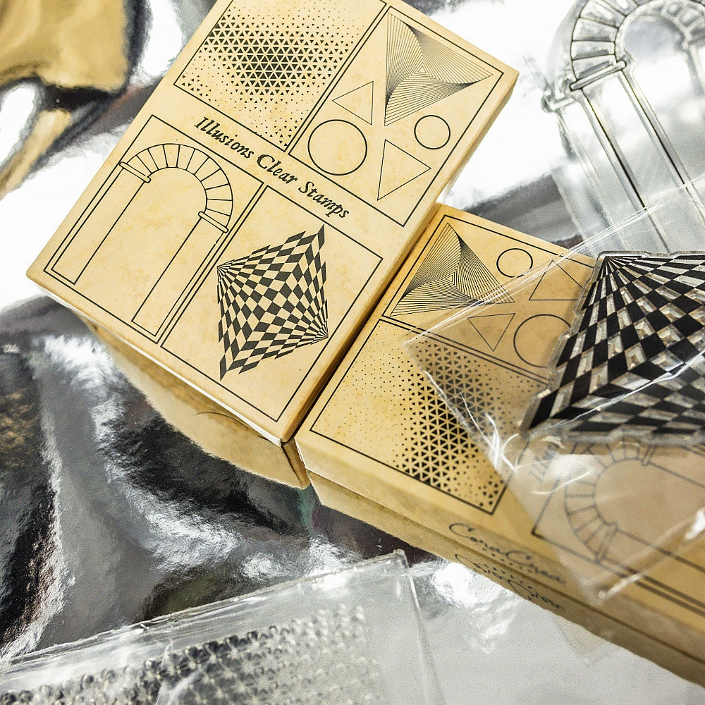 Illusions Mini Clear Stamp Set {coming soon!}